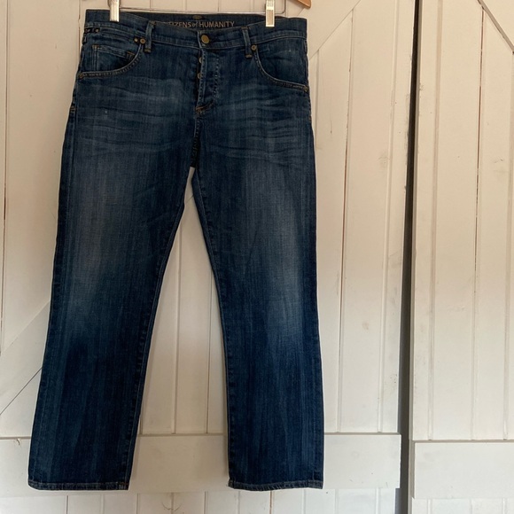 Citizens of Humanity Dylan Size 28 Relaxed Boy Jeans Women’s Blue - Picture 1 of 10